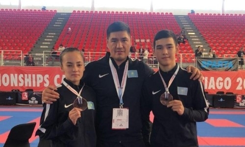 Казахстан завоевал еще две медали на ЧМ-2019 по каратэ среди кадетов и молодежи