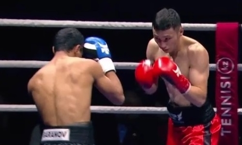 21-летний казахстанец выиграл второй бой в профи с двумя нокдаунами