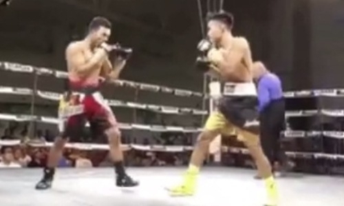 «Разрушителя» с десятью победами нокаутировали всего одним ударом в первом раунде. Видео