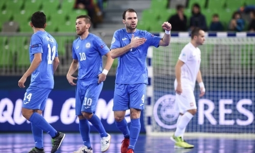 Тайнан в юбилейном матче за сборную Казахстана оформил хет-трик