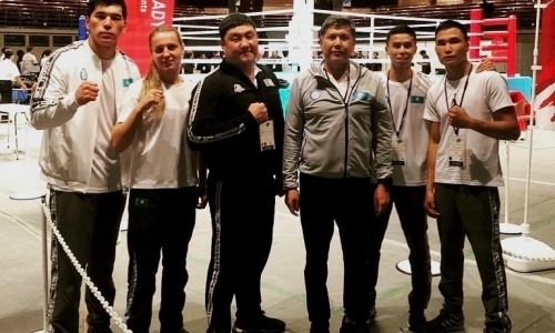 Казахстанские боксеры завоевали два «золота» на турнире в Токио