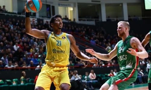 Фоторепортаж с матча ВТБ УНИКС — «Астана» 81:72