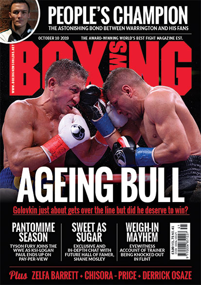 «Стареющий бык». Старейший журнал о боксе вынес «приговор» Головкину