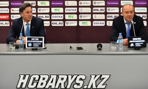 Видео послематчевой пресс-конференции игры КХЛ «Барыс» — «Адмирал» 0:1