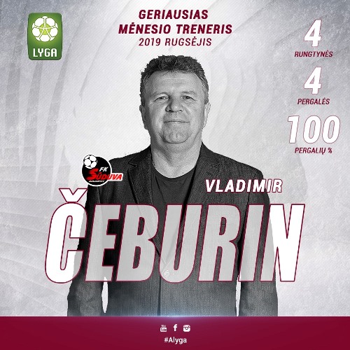 Казахстанец признан лучшим тренером месяца в чемпионате Литвы