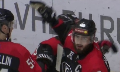 Видеообзор матча ВХЛ «Нефтяник» — «Сарыарка» 2:1