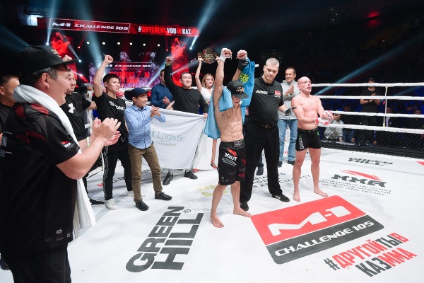 «Уже слюни потекли, но он держался». Асу Алмабаев после победы над экс-файтером UFC заявил о планах на полноценный титул M-1 Global