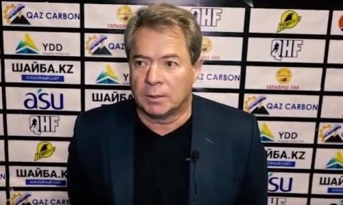 Видео послематчевой пресс-конференции игр чемпионата РК «Темиртау» — «Иртыш» 2:5, 5:2