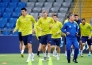 Фоторепортаж с предыгровой тренировки сборной Казахстана
