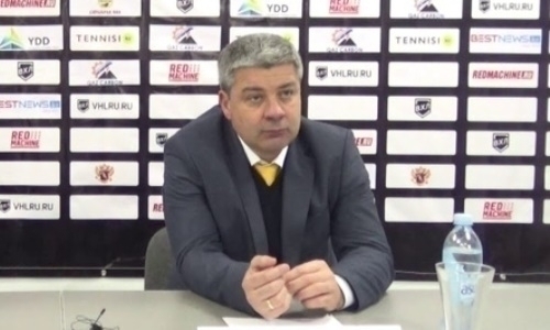 «Это хоккей, и он состоит из ошибок». Наставник «Сарыарки» остался доволен игроками в матче с «Металлургом»