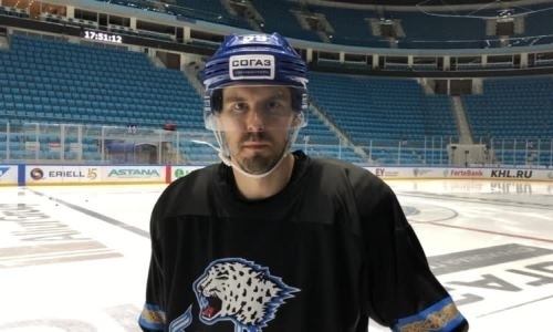 «Отличная возможность». Новичок «Барыса» дал обещание на третий период матча с ЦСКА