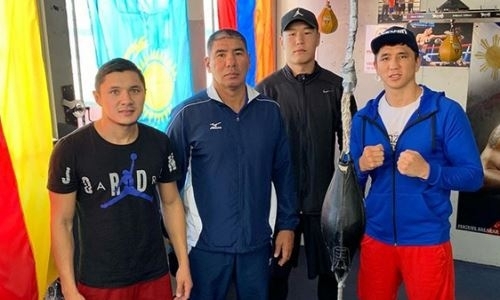 Флаг Казахстана впервые появился в легендарном зале Фредди Роуча