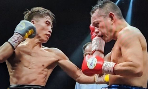 Видео победного боя с нокдауном сравниваемого с Головкиным «Монстра» в финале Всемирной суперсерии