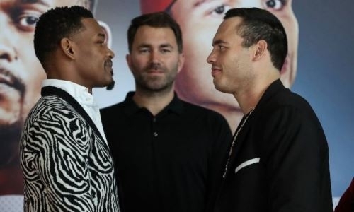 Бывшие соперники Головкина и «Канело» впервые встретились лицом к лицу перед боем