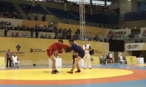 Казахстанские самбисты завоевали еще три награды в Южной Корее