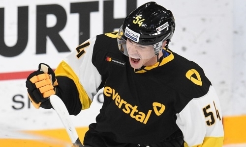 Новичок «Северстали» оценил итог матча с «Барысом» и свой гол в ворота Паскуале