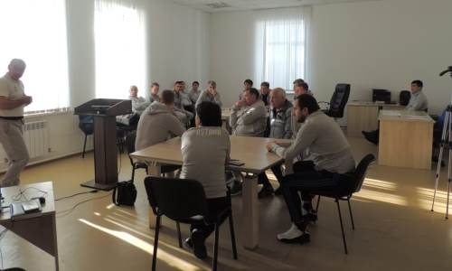 Прошел тренерский совет футбольного центра «Астаны»