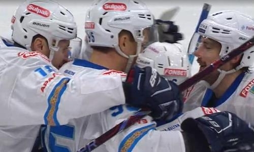 Видео шайб матча КХЛ «Динамо» Москва — «Барыс» 3:2 ОТ