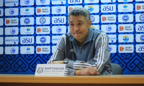 «Было давление за результат». Тренер «Тараза» рассказал чего не хватило в игре с «Акжайыком»