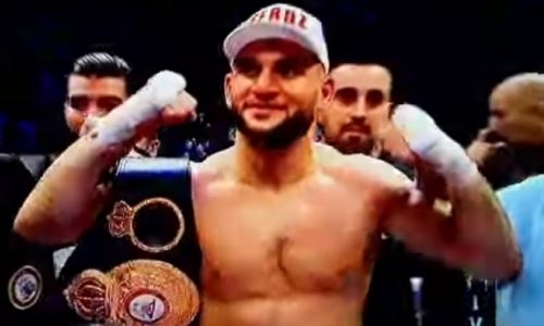 Видео нокаута ударом по печени, или Как экс-напарник Головкина защитил титул в весе Шуменова