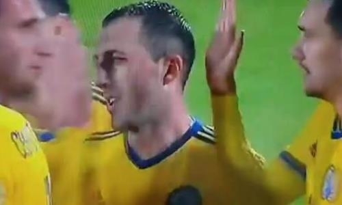 Видео гола Суюмбаева матча отбора ЕВРО-2020 Сан-Марино — Казахстан