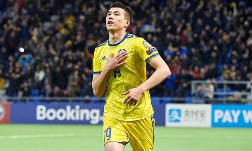 Сборная Казахстана разносит Сан-Марино после первого тайма матча отбора ЕВРО-2020