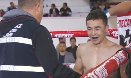 Олимпийский чемпион из Узбекистана дебютировал в профи победой зверским нокаутом. Видео