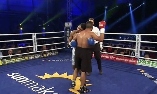 Видео победного боя обидчика Елеусинова против мексиканского джорнимена