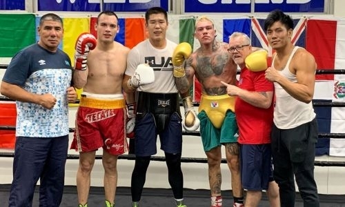 «Будущая звезда». Чемпион мира из Казахстана провел спарринги с экс-чемпионом WBC и избитым Головкиным американцем