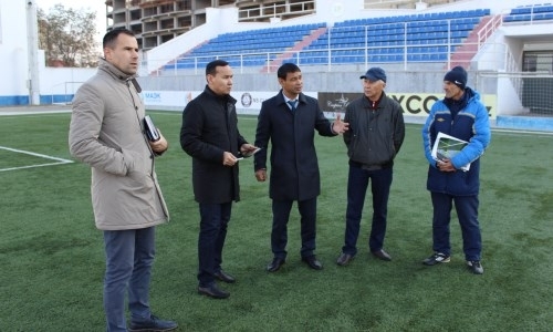 Руководитель ПФЛК оценил готовность стадиона «Каспия» принимать матчи КПЛ-2020