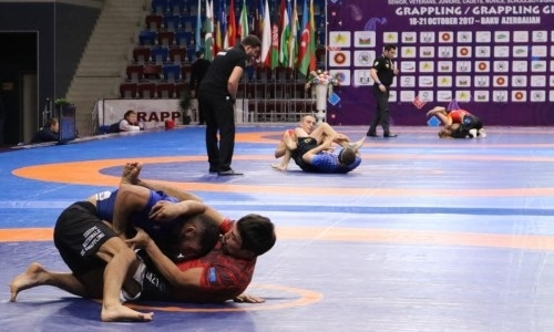 Казахстанские спортсмены удержались в тройке лучших по итогам чемпионата мира по грэпплингу в Баку