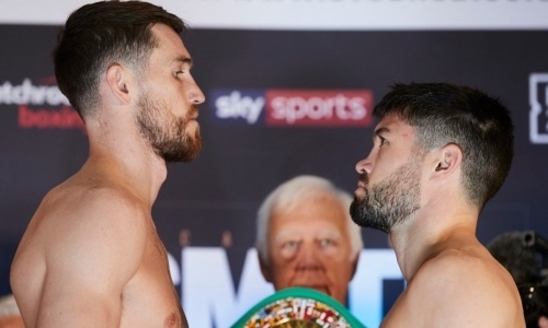 Потенциальные соперники Головкина прошли взвешивание перед боем за титул чемпиона мира. Видео