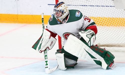 «Наша команда доминировала». Голкипер «Ак Барса» подвел итог победному матчу с «Барысом»