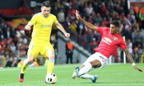 Оценены шансы «Астаны» победить «Манчестер Юнайтед» в матче Лиги Европы в Нур-Султане