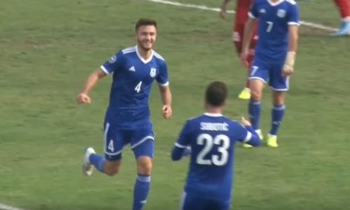 Видео гола Шадманова матча Премьер-Лиги «Тараз» — «Кайсар»