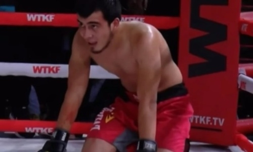 Видео нокаута, или Как казахстанский файтер «проломил» коленом корпус узбеку в Москве