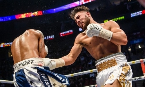 Казахстанский нокаутер Садриддин Ахмедов дисквалифицирован после досрочной победы в андеркарде у Лемье