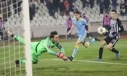 Печальная концовка. «Астана» разгромно проиграла «Партизану» последний матч Лиги Европы