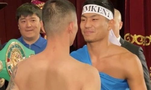 Небитые казахстанские боксеры прошли взвешивание перед боями за титулы в Алматы