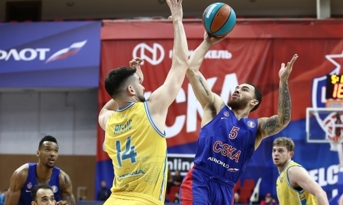 Отчет о матче ВТБ ЦСКА — «Астана» 104:91