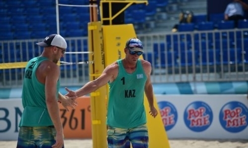 Казахстан одержал первые победы на лицензионном турнире по пляжному волейболу