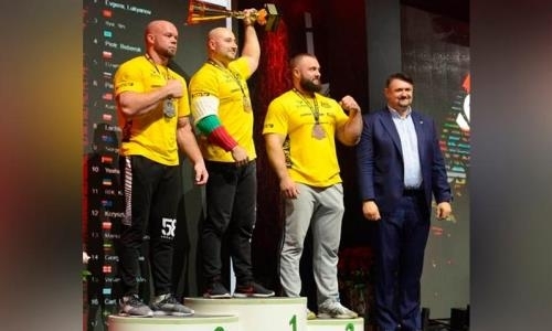 Ильин завоевал «бронзу» Кубка мира по армрестлингу в Польше