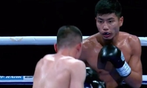 Видео лучших моментов, или Как казахстанец Султан Заурбек «удосрочил» китайца в бою за пояс WBC