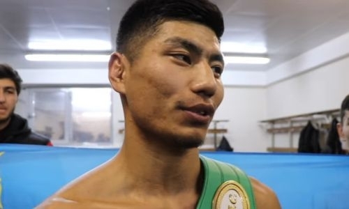 «Моя победа — для всей страны». Казахстанский боксер после завоевания титула WBC сделал заявление о бое с чемпионом мира