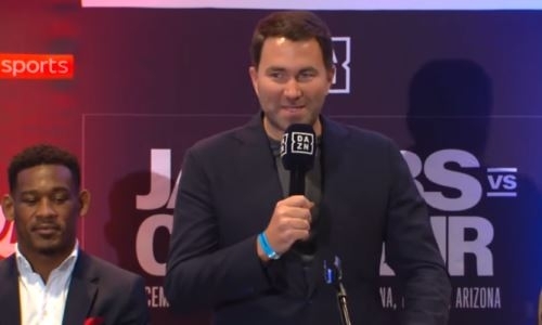 «Просто блестяще». Эдди Хирн восхитился успехами Данияра Елеусинова