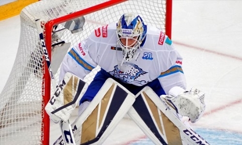 Вратарь «Барыса» и сборной Казахстана оформил 26-й шатаут в КХЛ