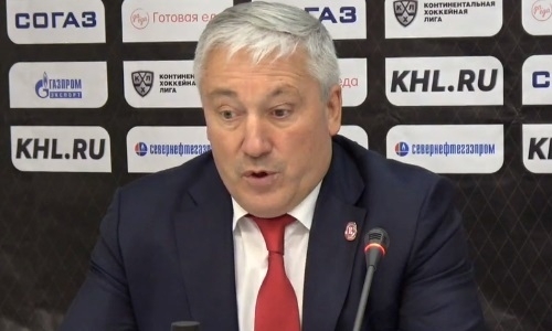 «Против такой команды нужно играть все 60 минут». Тренер «Витязя» после поражения восхитился «Барысом»