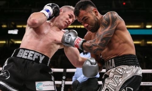 Экс-соперник «Канело» одержал первую победу в США в одном шоу с казахстанцем