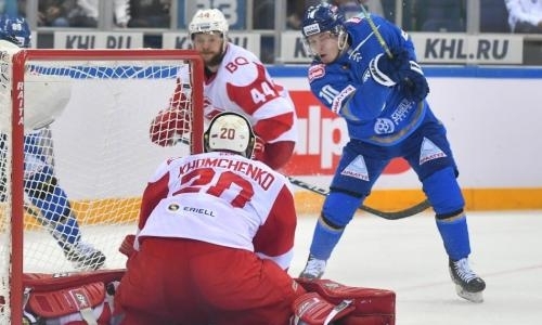 Праздник не испортили. «Барыс» проиграл «Спартаку» и прервал великолепную победную серию в КХЛ