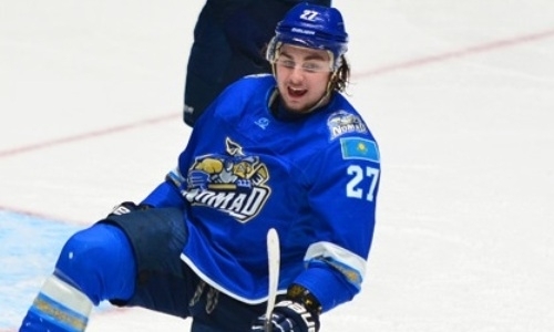 Форвард «Барыса» вернулся после травмы и сразу же забросил решающую шайбу. Видео